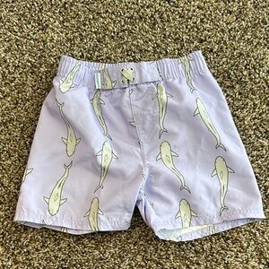 NWOT!! Rugged Butts 4T Shark Print Swim Trunks